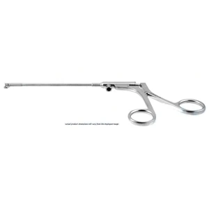 Sidebiting antrum punch forceps working length 100mm pediatric left 2.5mm x 4.0mm bite ring handle