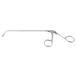 Skinner maxillary biopsy forceps 8 working length 120mm curved down 70° double-action 3.0mm vertical cupped jaws ring handle – surgivalley (001212835)