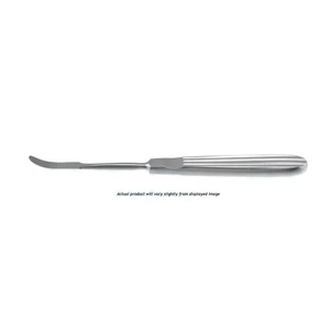 Tessier periosteal elevator 7 curved 6.0mm wide blade flat handle – surgivalley (007210564)