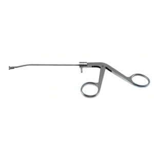 Tobey backbitting micro punch forceps working length 110mm straight 360° rotatable 2.0mm diameter bite ring handle
