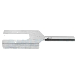 Tuning fork," C4096," without weights," alluminum alloy 10.0 cm (4") – surgivalley (999030041)