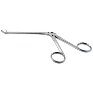 Weil-Blakesley sinus forceps 7 working length 100mm size #1, upturned 45° fenestrated 4.0mm x 10.0mm oval jaws ring handle