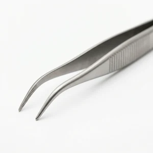 Mics Tissue Forceps Curved 3.5 cm (1.4) – surgivalley (001212710)