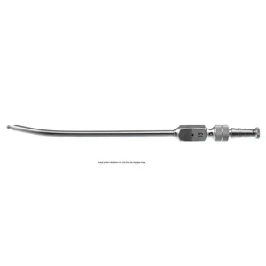 Adson Suction Suction Tube Curved 12 Fr 8.3 cm (3.3)
