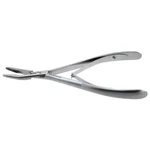 Beyer rongeur 7 curved jaws 4.0mm bite, spring handle