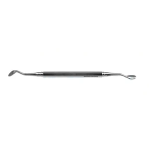 Lima para hueso de 7" de doble extremo, #12, extremos lisos y serrados de 5,0 mm y 7,0 mm con mango redondo – surgivalley (013210038)