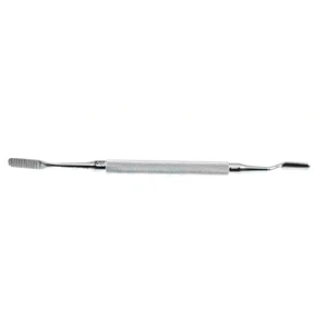 Lima para hueso de 7" de doble extremo, #33, extremos serrados de 5,0 mm y 6,0 mm, mango redondo – surgivalley (013210054)