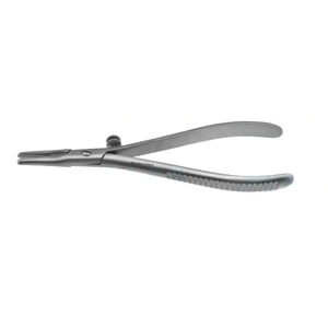 Boring wire extraction pliers 5 1/2 straight serrated jaws, twist knob control – surgivalley (031210004)