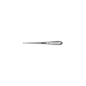 Brun (Spratt) knoglekyrette 9" lige størrelse #2/0, oval kop, Brun-håndtag – surgivalley (008211101)