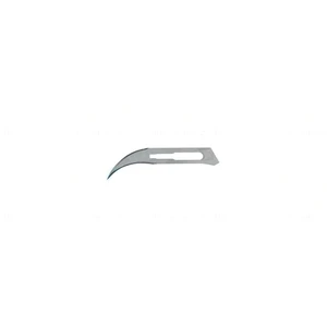 Carbon steel surgical blades, #12B blade size packaged individually sterile disposable box of 100 – surgivalley (999210694)