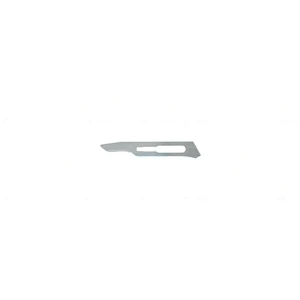 Carbon steel surgical blades, #15 blade size packaged individually sterile disposable box of 100 – surgivalley (999210695)