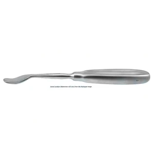 Elevador óseo Chandler 10" extragrande curvo hoja ancha de 19.0mm x 30.0mm con mango de agarre – surgivalley (007210601)