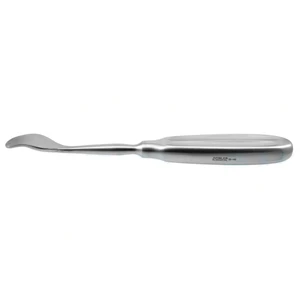 Chandler bone elevator 8 medium curved 12.0mm x 19.0mm wide blade, grip handle – surgivalley (007210554)