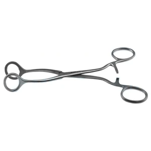 Collins-Zungenfasspinzette 6", kleiner Ringgriff – surgivalley (001212812)