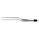 Cushing-Bipolarpinzette 8 1/4" Arbeitslänge 4" Bajonettschäfte 1.0mm breite Antihaftspitzen, flacher Griff