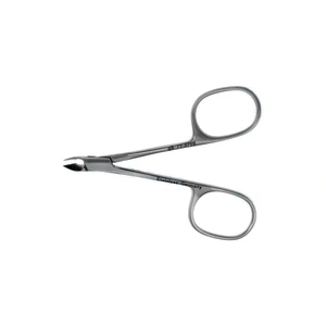 Alicate de cutícula de 4" recto con mandíbulas de 6.0mm y mango de anillo