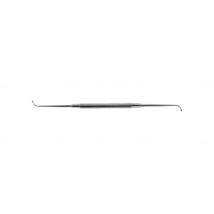 Elevador 8 1/2" de doble extremo, curvado, extremos con punta esférica de 1.0mm y 2.0mm, mango redondo – surgivalley (007210488)