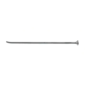 Epker 骨刀，7 英寸，弯曲，4.0mm 宽，扁平手柄