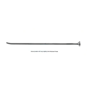 Epker 骨刀，7 英寸，弯曲，6.0mm 宽，扁平手柄