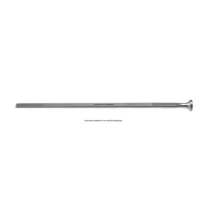 osteotome 7 straight 4.0mm wide flat handle – surgivalley (012210420)