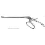 Ferris-Smith IVD rongeur 9 1/2" working length 180mm curved down 2.0mm x 10.0mm cup jaws, finger grip handle
