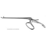 Ferris-Smith IVD rongeur 9 1/2" working length 180mm curved up 6.0mm x 10.0mm cup jaws, finger grip handle