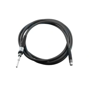 Fiberoptisk lyskabel 10' længde x 5,0 mm bundtdiameter, grå kappe, Surgivalley scope / Surgivalley lyskilde (gevind) forbindelser – surgivalley (999210670)