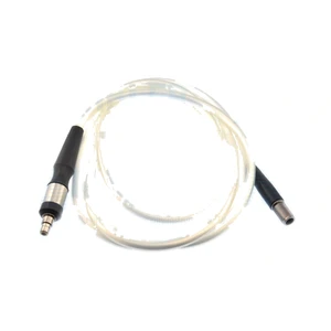 Fiberoptic light cable 7 1/2' length x 3.5mm bundle diameter, clear sheathing, ACMI female scope / ACMI light source connectors