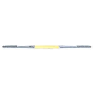 Raspador de Fomon 8 1/2" de doble extremo, corte hacia atrás de 7,2 mm de ancho, dientes de TC, granos 3 y 4, mango plano – surgivalley (002211303)