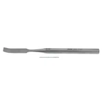 Hoke osteotome 5 curved 3.0mm wide hexagonal handle