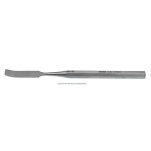 Hoke osteotome 5 curved 3.0mm wide hexagonal handle – surgivalley (012210407)
