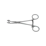 Ikuta knogletang 5 1/2" vinklet 5,0 mm brede kæber 8 spidse tænder ringhåndtag med ratgear