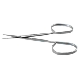 Tijeras de iris de 3 7/8" con hojas rectas de 18.0mm, puntas afiladas y mango de cinta – surgivalley (002211384)
