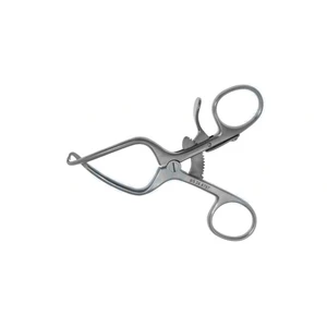 Johnson neuroma retractor 4 1x1 sharp prongs ring handle with ratchet – surgivalley (005212054)