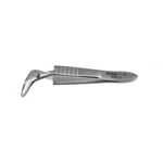 Jones Tuchklemmenzange 2 1/8" mit Kreuzwirkung, flacher Griff