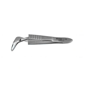 Jones Tuchklemmenzange 2 1/8" mit Kreuzwirkung, flacher Griff