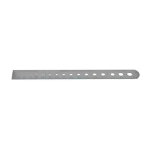K-wire ruler and pin gauge 6 1/2 measurements''inches and millimeters – surgivalley (999210615)