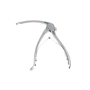 Pinza gubia Kerrison-Costen 5 1/2" longitud de trabajo curva de 102mm angulada 90º hacia abajo, mordida de 3.0mm x 3.0mm – surgivalley (011211419)