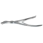 Leksell rongeur 9 double-action, strongly curved jaws 4.0mm bite, spring handle