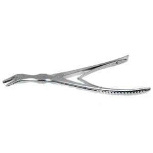Leksell 咬骨钳，9" 双动，强弯钳口，4.0mm 咬口，弹簧手柄 – surgivalley (011211051)