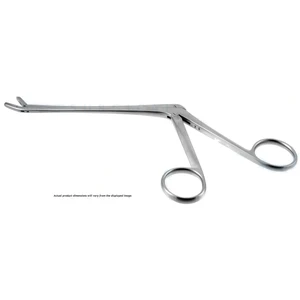 Love-Gruenwald IVD rongeur 8 1/2" working length 150mm curved up 3.0mm x 10.0mm cup jaws ring handle – surgivalley (005212308)