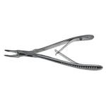Luer-Friedmann rongeur 5 3/4" curved 1.9mm bite, spring handle