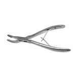 Mead rongeur 5 1/2" #4 curved 4.0mm cup jaws upper side open, spring handle