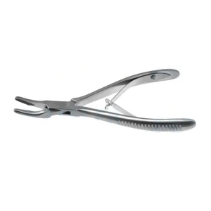 Mead rongeur 6 3/4" #1A curved 4.0mm cup jaws, spring handle