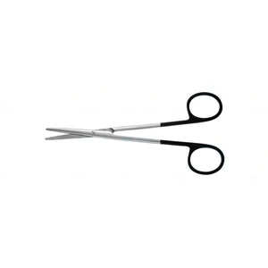 Metzenbaum dissekeringsaks 14" buet Superior-Cut klinge stumppe spidser sort ringgreb – surgivalley (002211581)