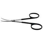 Metzenbaum 解剖剪 4 1/2" 弯刃 Superior-Cut 刀片 钝头 黑环手柄