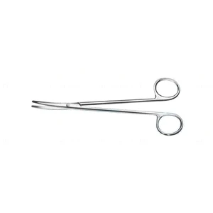 Metzenbaum dissecting scissors 5 curved blades blunt tips ring handle