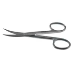 Nail scissors 4 curved blades sharp tips ring handle