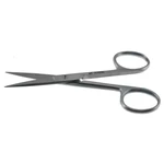 Nail scissors 4 straight blades sharp tips ring handle