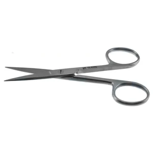 Nail scissors 4 straight blades sharp tips ring handle – surgivalley (002211383)
